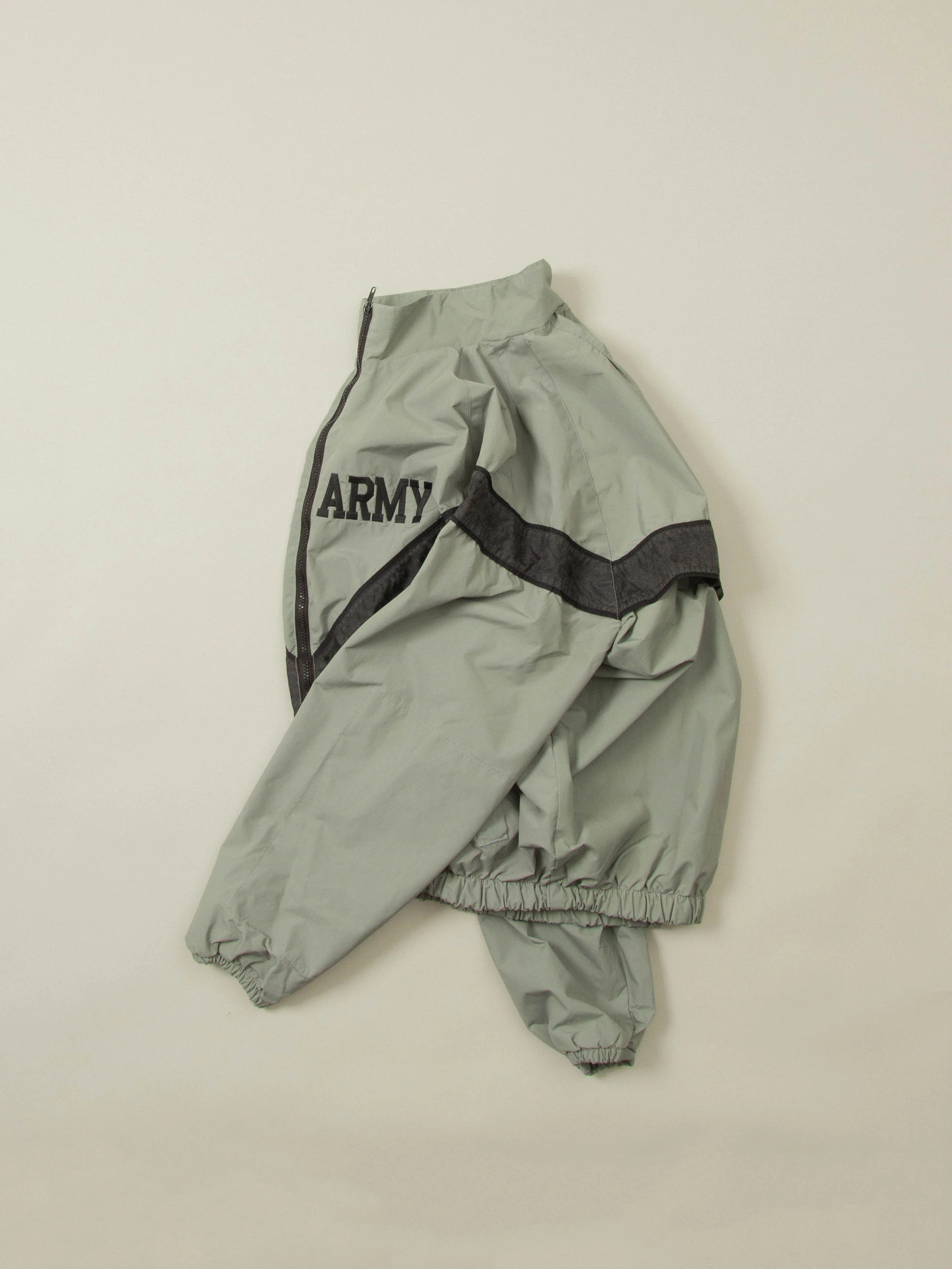 Vtg US Army Physical Training Reflective Windbreaker Jacket - Image 6