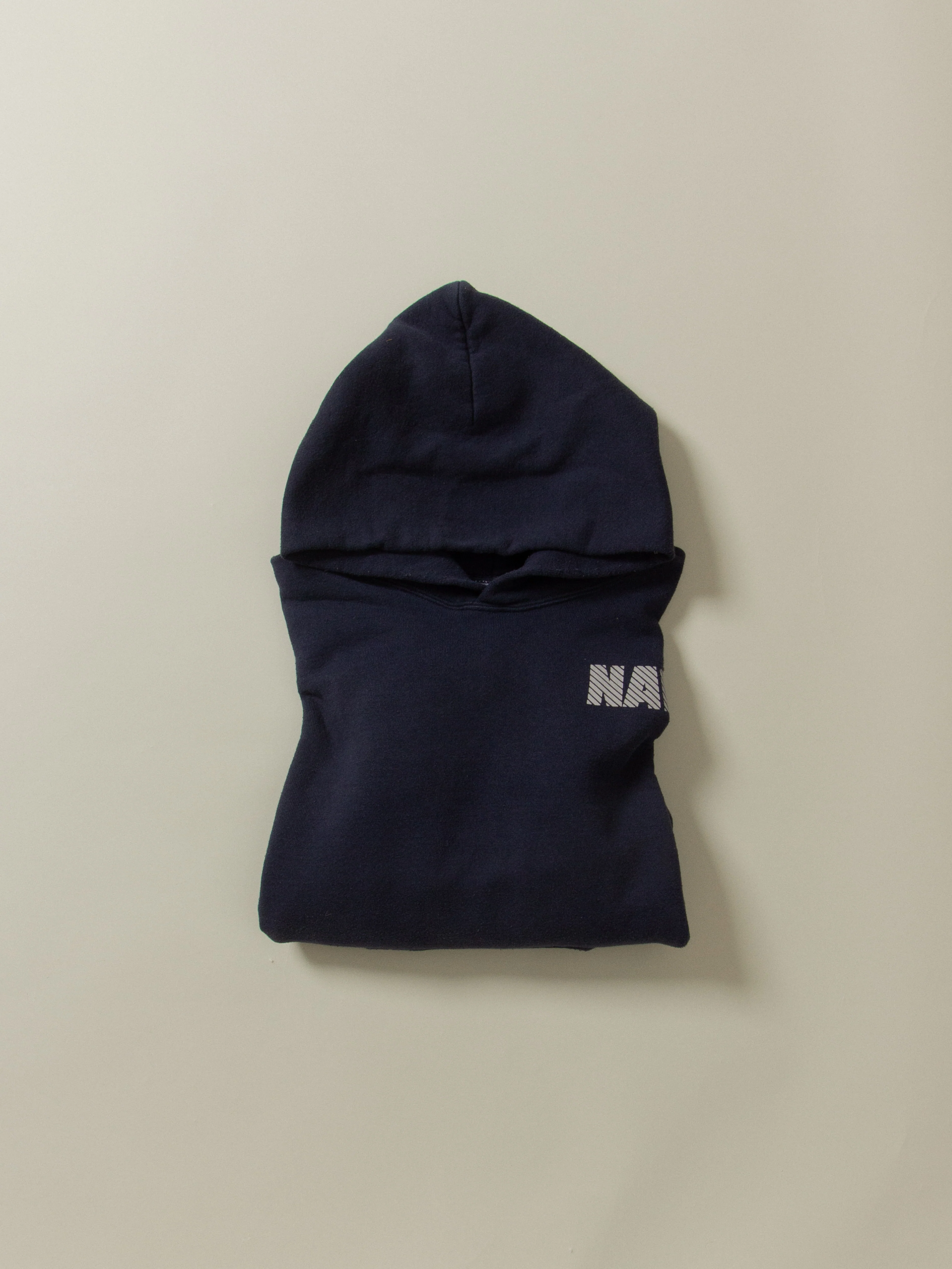 Vtg US Navy Sports Hoodie - Made in USA - Image 10