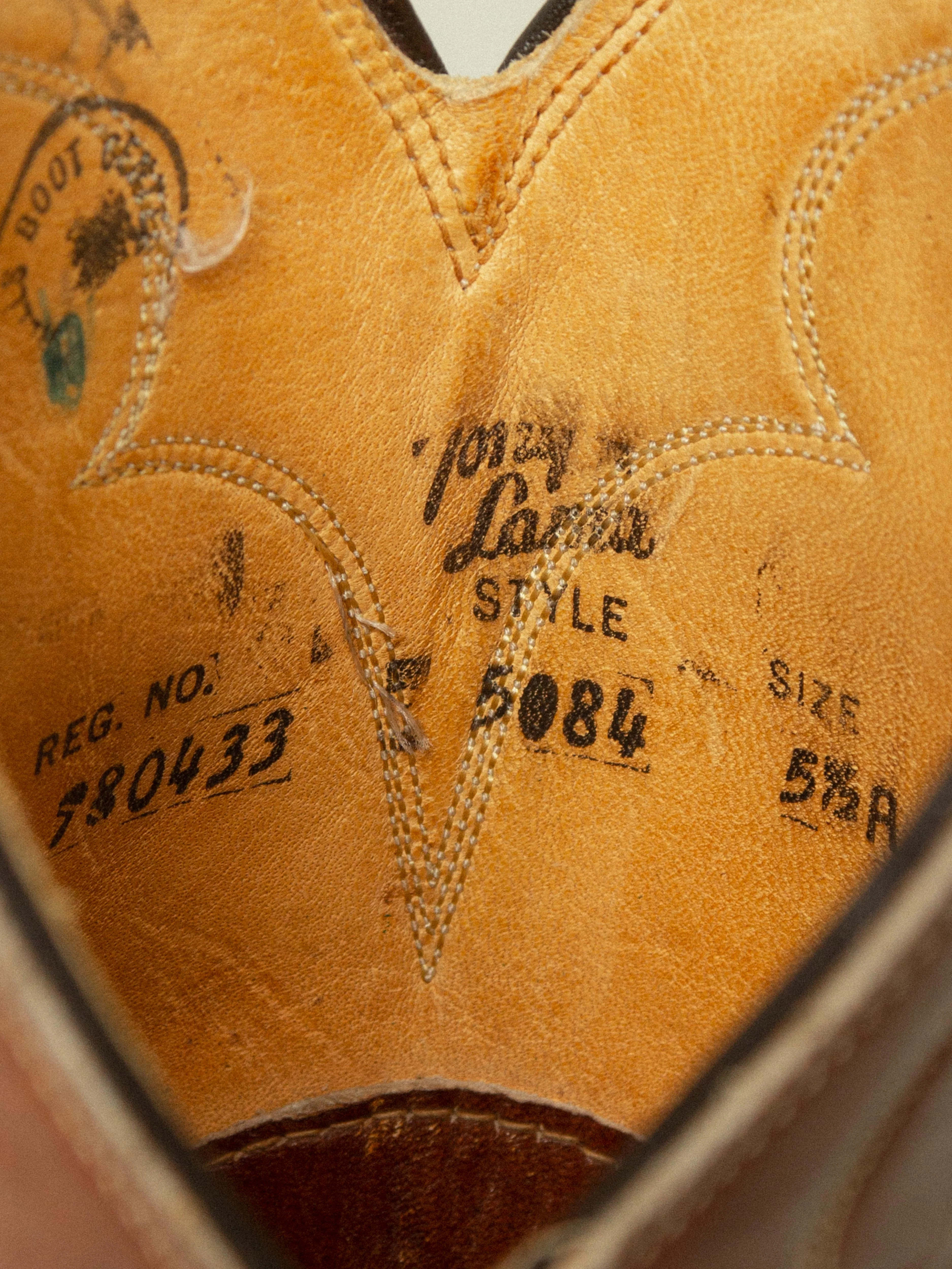 Vtg Women's Tony Lama Cowboy Boots - Made in USA (US 4.5) - Image 7