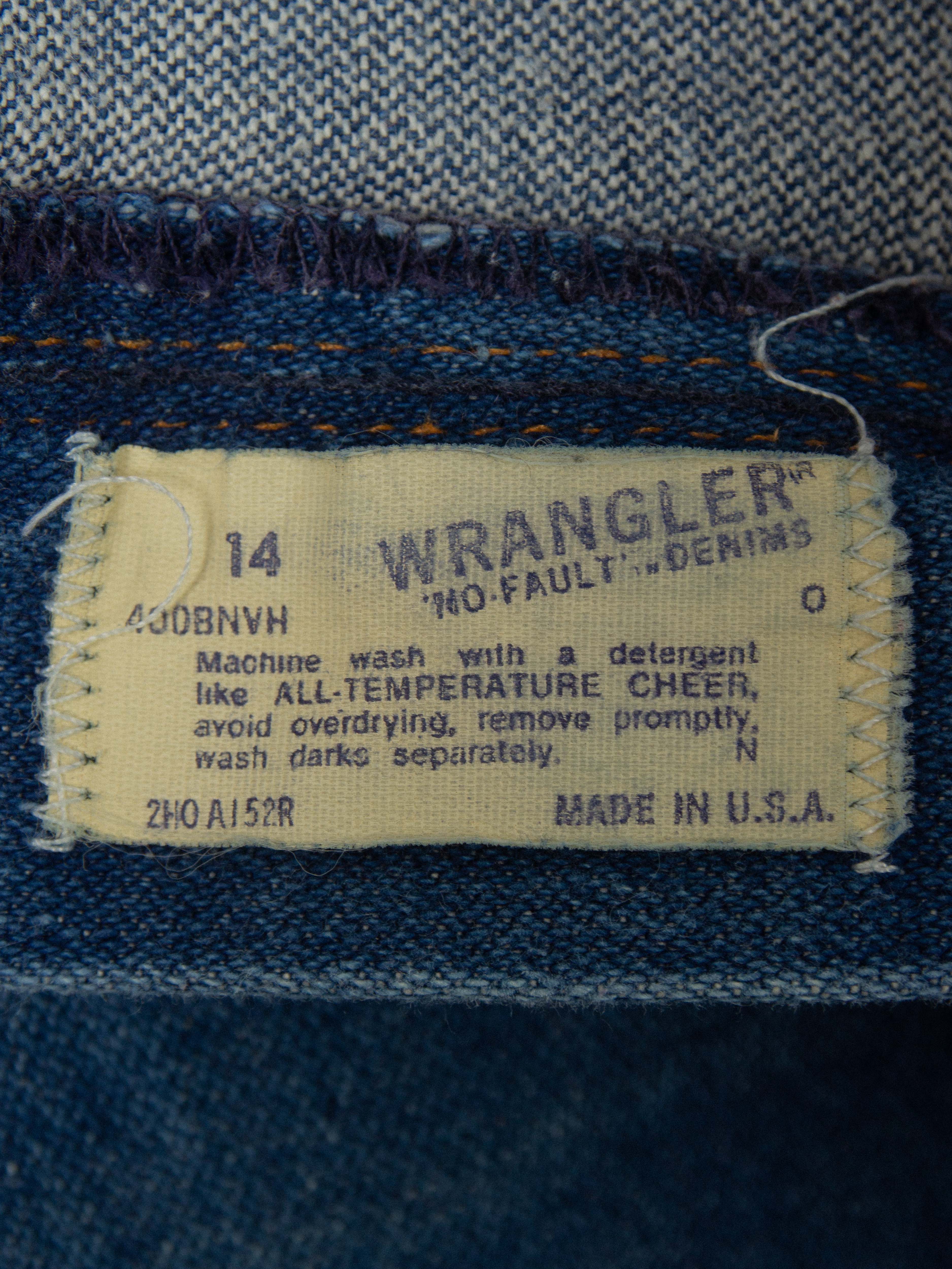 Vtg Wrangler Boot Cut  - Made in USA (30x28) - Image 3