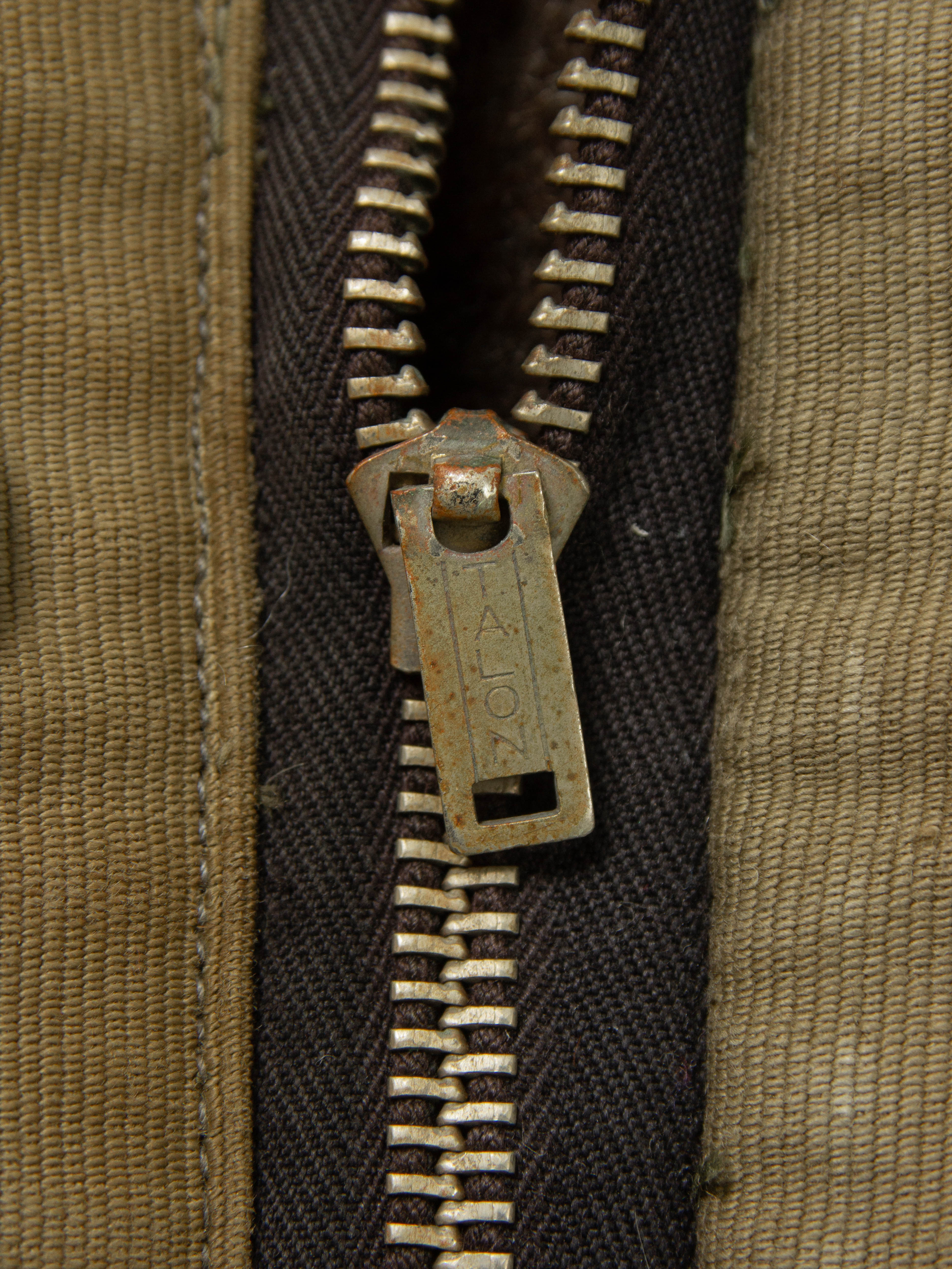 Vtg Rare WWII USN N-1 Alpaca Deck Jacket (S) - Image 6